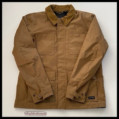 Harley Davidson Riding Jacket Mens Size Large Brown Waxed Mesa HD