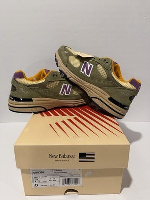 New Balance x Teddy Santis 993 Made in USA 'Olive Leaf Maize' Sz: 7.5 (U993OL)