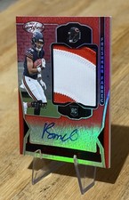 Rome Oduze /199 FRESHMAN FABRIC MIRROR SIGNATURES RED ROOKIE AUTO 2024 Certified