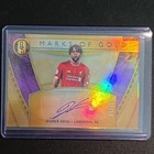 2019 Panini Gold Standard Soccer Divock Origi Liverpool Auto /19 Marks of Gold