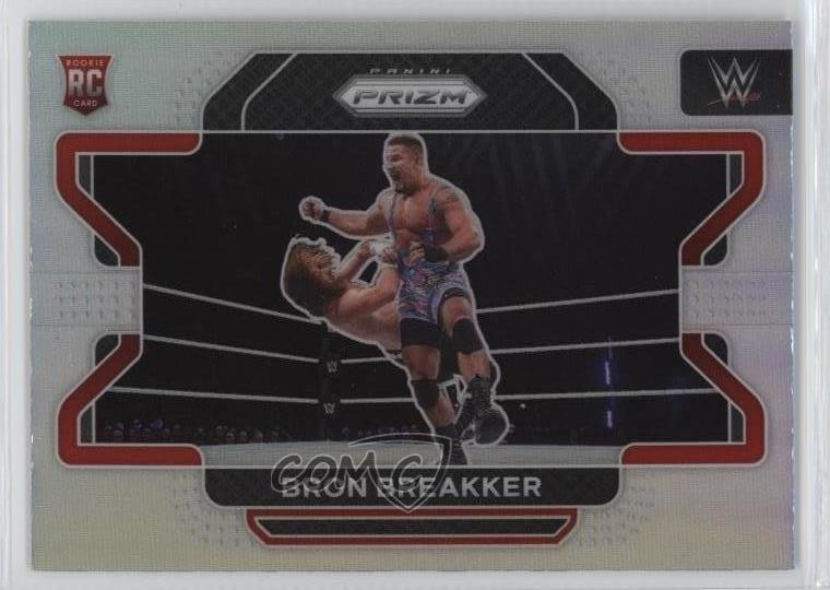 2022 Panini Prizm WWE Silver Prizm Bron Breakker #39 7i2
