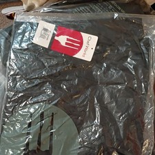 Chef Works Double Breasted Black Chef Coat Cloth Covered Button