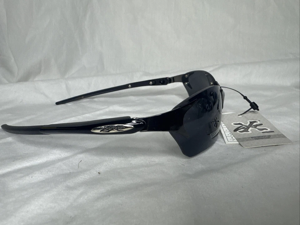 Солнцезащитные очки без оправы X Loop с черными линзами, черная металлическая оправа с защитой от ультрафиолета - Изображение 2 из 3