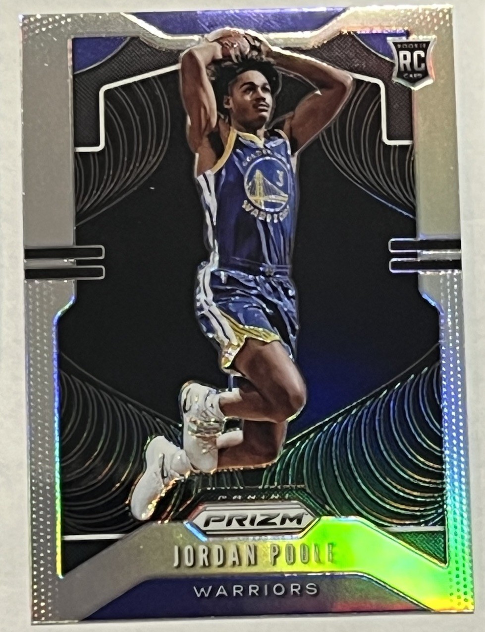 2019-20 Panini Prizm - Rookies Jordan Poole #272 Silver Prizm (RC)