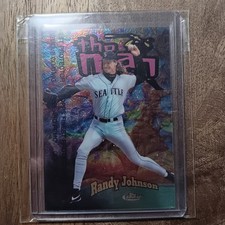 1998 Finest Randy Johnson The Man #TM18 /500 Mariners With Coating Rare Gem 💎 