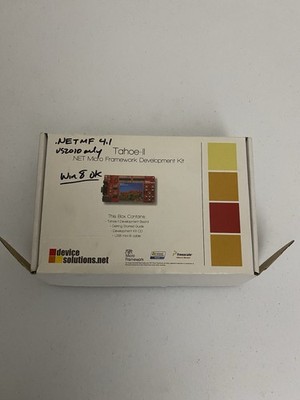 .NET Microsoft Framework Development Kit Tahoe II Board RARE