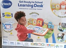 new Vtech Get Ready For School Learning Desk Touch Learn, Stool Inc. 2-5 Years