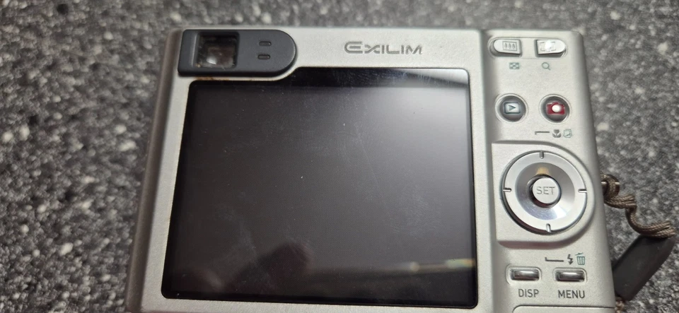 Casio Exilim EX-Z55 Digitalkamera silber - SEHR GUT - - Bild 2 von 3