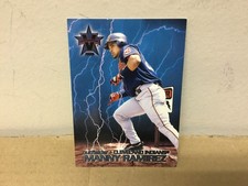 Manny Rodriguez - 2000 Pacific Vanguard Baseball High Voltage Card - Indians