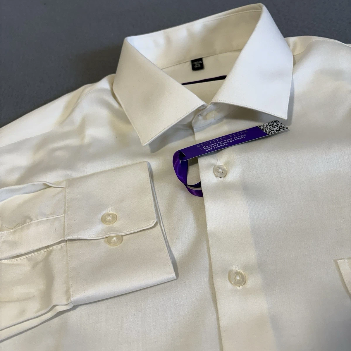 Geoffrey Beene White Dress Shirts for Men for sale | eBay