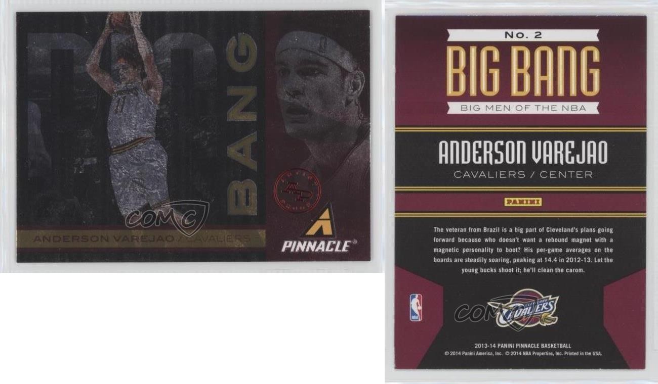2013-14 Panini Pinnacle Big Bang Red Artist Proof Anderson Varejao #2 0b5