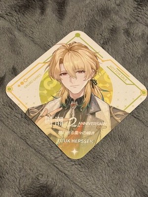 Ryuk Reversi Ryuuk Helset Ceremonial Acryl Coaster 14+ Anime Café 2nd