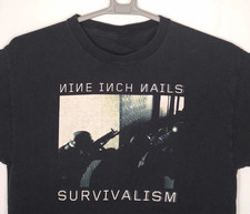 Vintage 2000s Nine Inch Nails Survivalism T-shirt All sizes B2382