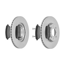 F.BECKER BREMSSCHEIBEN Ø252MM + BREMSBELÄGE VORNE FÜR SUZUKI SWIFT III OPEL 