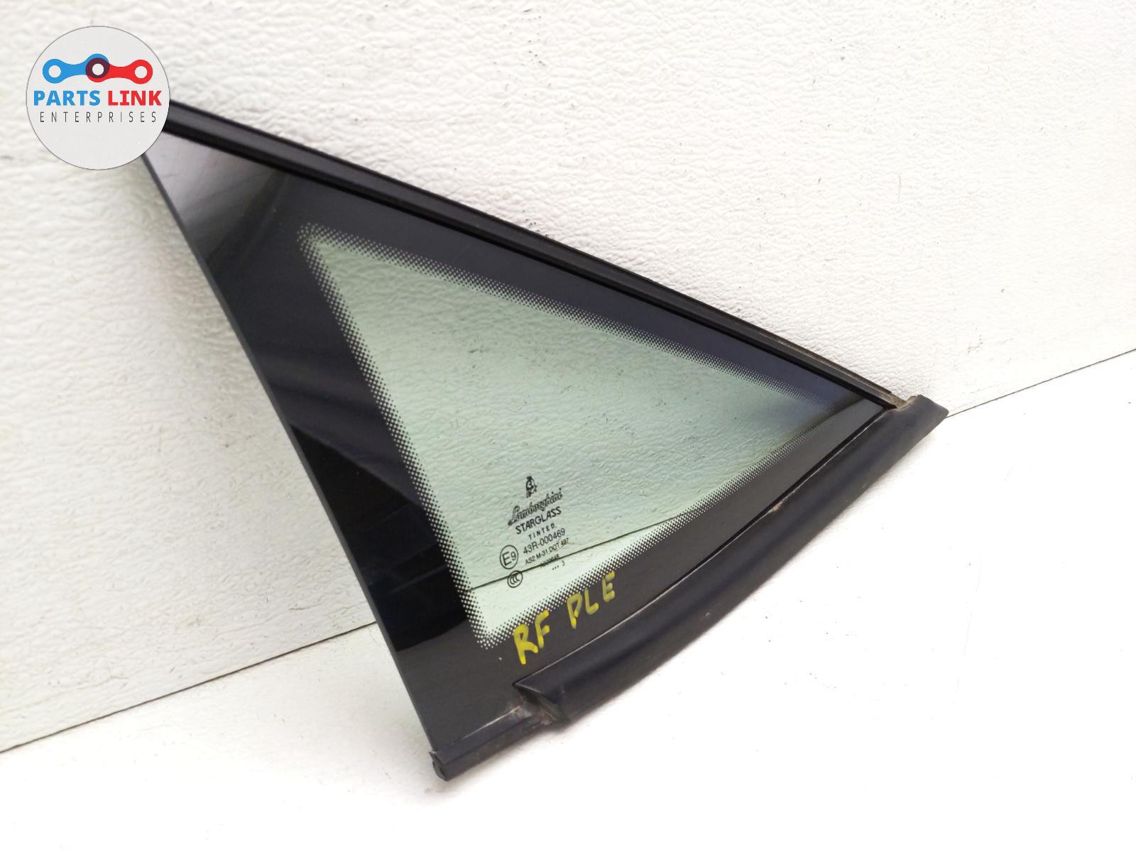 Lamborghini Gallardo 2004-2014 Front Right Quarter glass