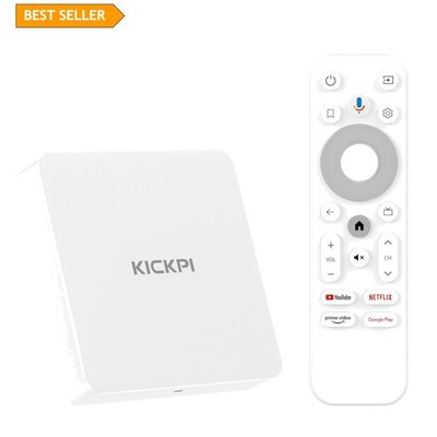 Google Certified Android 11.0 TV Box - 4K Streaming with Voice Control & Chro...