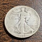 Liberty Walking 1928 Half Dollar San Francisco Silver 50C Circulated