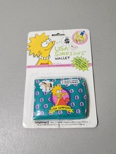 Vintage Lisa Simpson Wallet 1990 Imaginings3 Twentieth Century Fox NOS *Read* Vintage Lisa Simpson Wallet 1990 Imaginings3 Twentieth Century Fox NOS *Read*