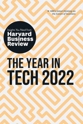 YEAR IN TECH 2022 by HARVARD BUSINESS REV Paperback Self Help