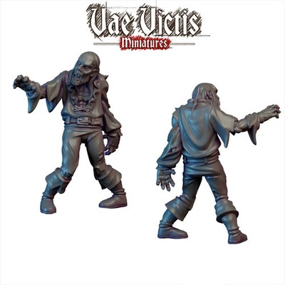 Untoter Dorfbewohner | z.B. für Broheim, Frostgrave, Forbidden Psalm, DnD
