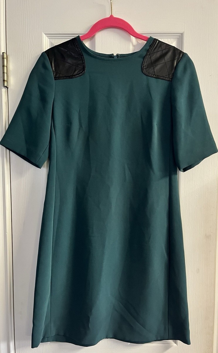 slim fit dress slacks Marc Jacobs // X Sofia Coppola Green & Black Silk The 40's Floral Dress   VSP Consignment