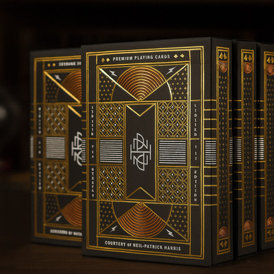 4x NPH Neil Patrick Harris Theory11 Spielkarten Zaubertricks Poker