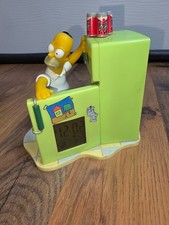 2002 Wesco (The Simpsons) Homer in Fridge Alarm Clock with Light & Sound (Works)