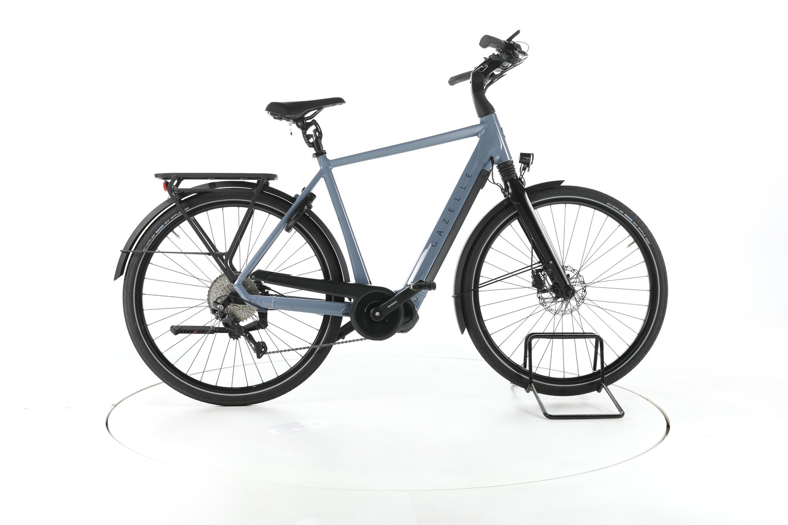 Gazelle Chamonix T10 HMS Vélo électrique de trekking Shimano Batterie 630Wh 28"