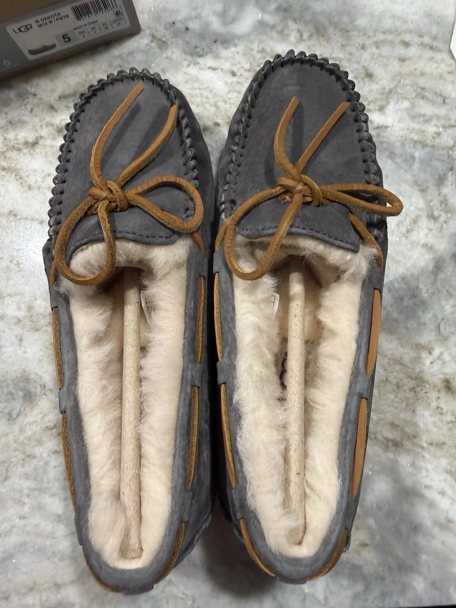 UGG Women Gray Moccasins for sale | eBay