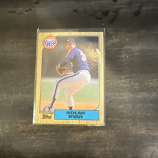 Topps 1987 Nolan Ryan #757 Houston Astros Baseball MLB Card