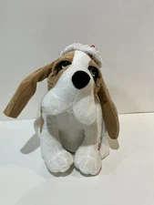 CRACKER BARREL Animated Hound Dog Musical Christmas Mingle & Jingle Beagle Vtg