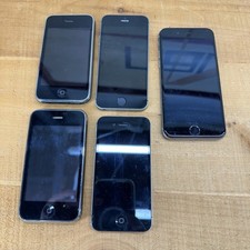 Lot of 5 Apple iPhone S SE For Parts / Harvesting Only, Mixed Colors Models