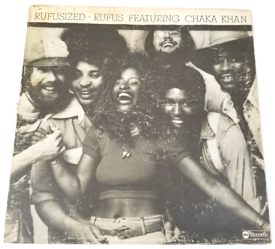 Rufus Chaka Khan Vinyl Record COVER ONLY Rufusized 1974 Vintage
