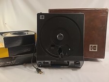 VTG Complete Kodak Carousel 4400 Slide Projector, Lens, Remote, Slide Tray, Box