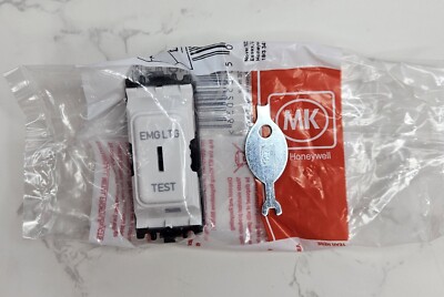 MK K4898ELWHI Schlüsselschalter 2-fach einpolig 20 Ampere Beleuchtung weiß