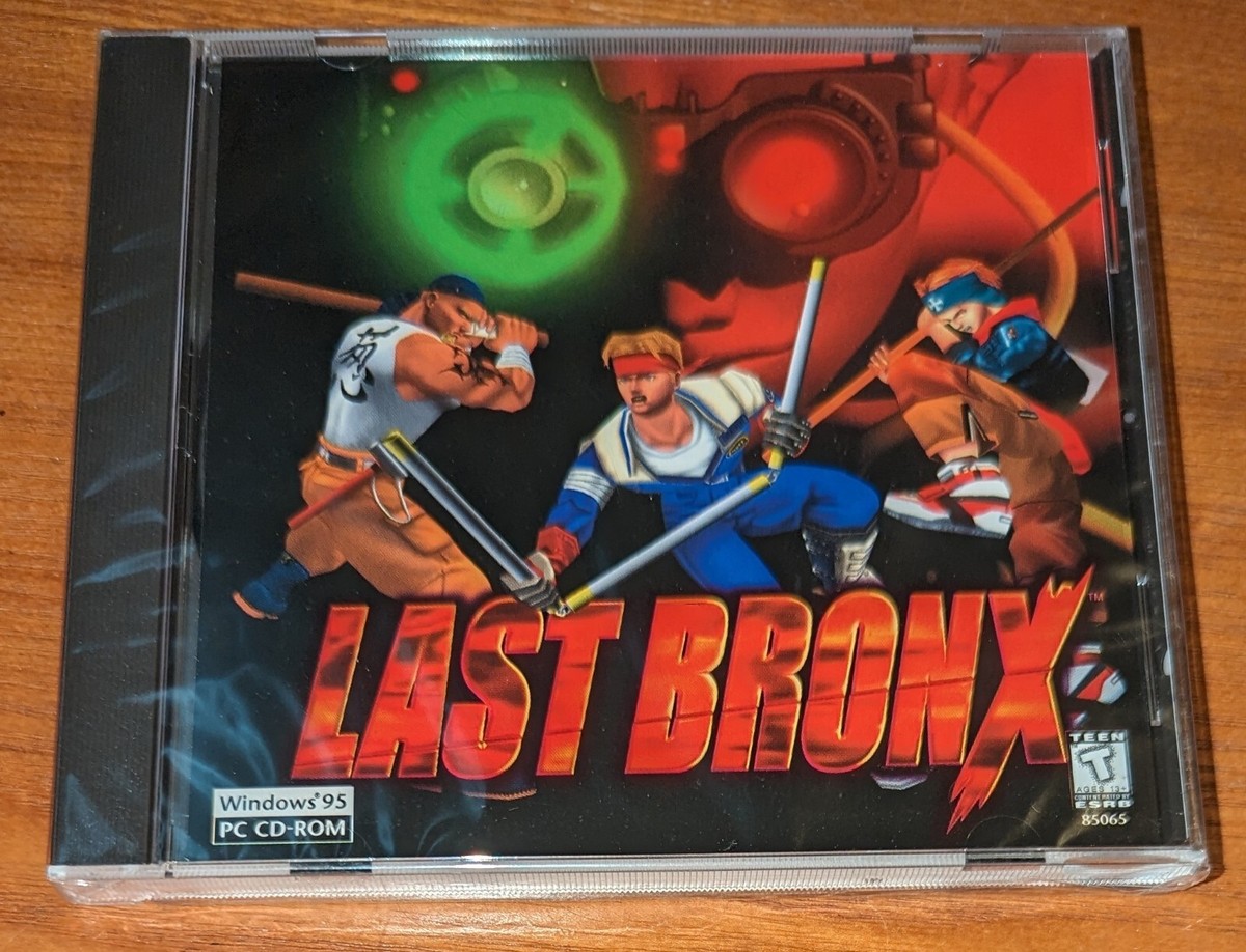 NEW Last Bronx PC CD-ROM Game - Factory SEALED Sega Fighting Win