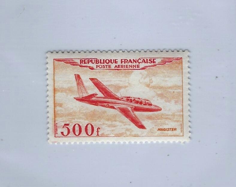 France 1954 Mint 500 Fr Air Stamp