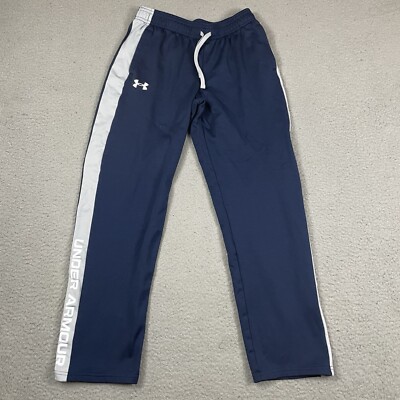 Athletic Pants Boys Under Armour Sweatpants Under Armour Pants Youth Large  Blue Joggers Activewear