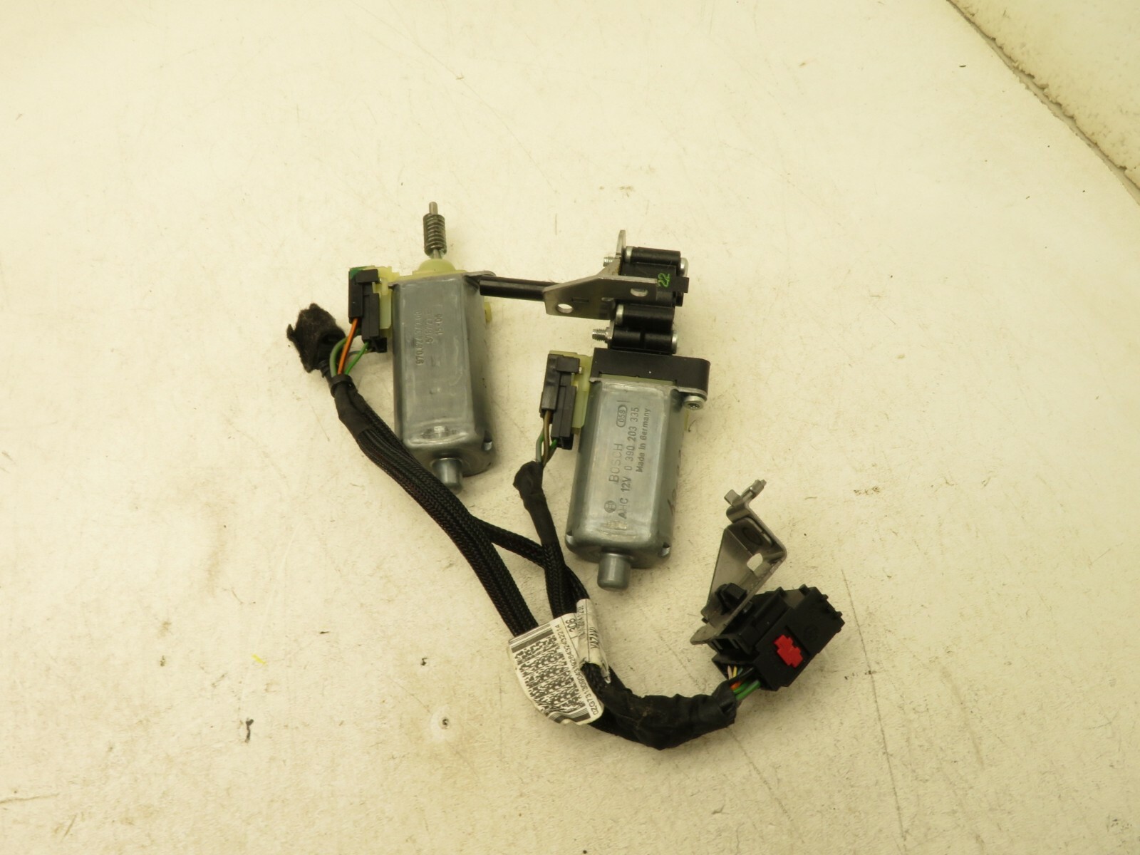2014 - 2017 MASERATI GHIBLI FRONT STEERING COLUMN SHAFT ADJUSTER MOTOR SET OEM