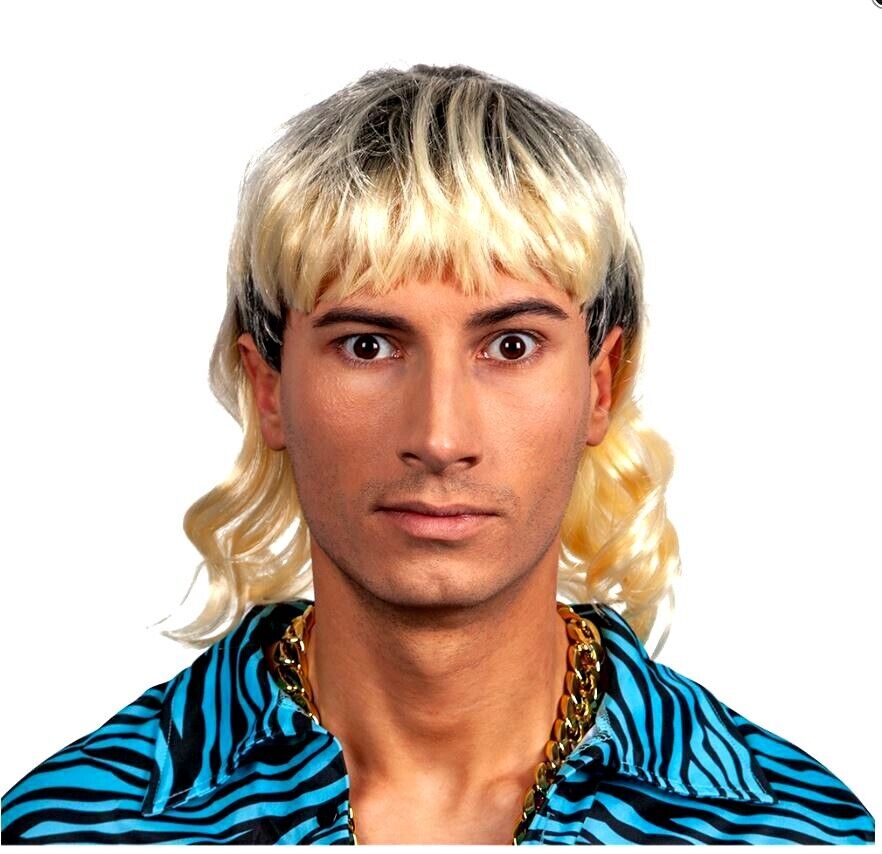 80's Blonde Mullet Wig 80's Blonde Mullet Wig