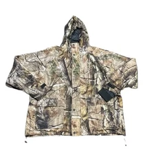 Redhead Mesh Lined Camouflage Bone-Dry Camo Jacket Men’s Size XL w Hood
