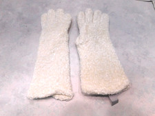 CHARTER CLUBLADIES WHITE POLYESTER WINTER GLOVES UNLINED SIZE ONE SIZE