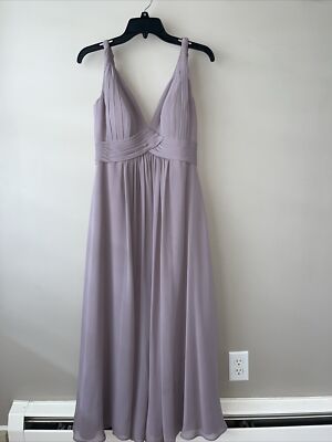 Azazie "Shannon" dress Dusk (purple) Size C 2-4 Bridesmaid/formal/prom Dress  | eBay