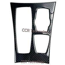 Real Carbon Fiber Shift Knob Button Console Trim LHD Fits 10-14 E71 X6 X6M #C