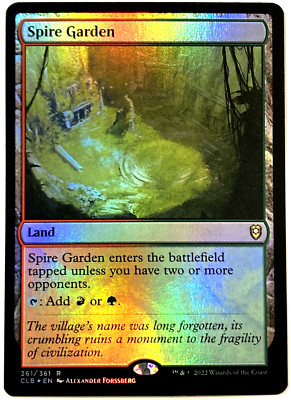 尖塔の庭/Spire Garden BBD日本語foil Foil】《尖塔の庭/Spire