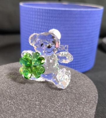 SWAROVSKI Crystal Kris Bear Good Luck Figurine 5063321 | eBay