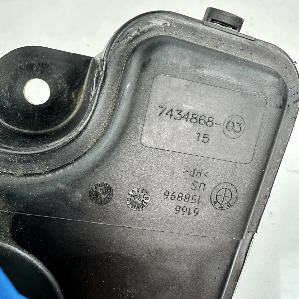 BMW X5 X6 X7 2019-2023 tapa del tanque de lavadora llenado 7434868 G05 2018/17306011 Foto 2 de 4