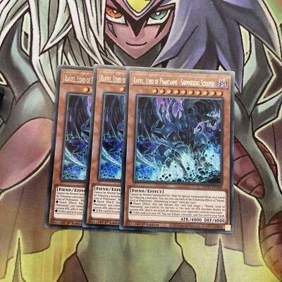 MP21-EN248 x3 Raviel, Lord of Phantasms - Shimmering Scraper Secret Yugiohh