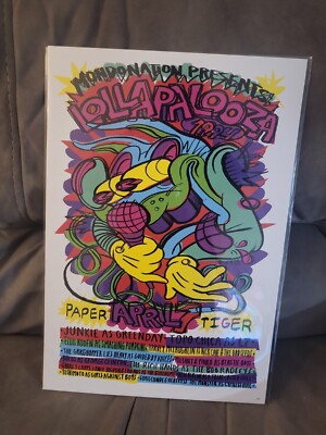 Lollapalooza 94 11 × 17 poster print | eBay