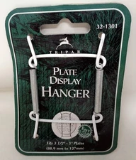 TRIPAR Plate Display Hanger for 3-1/2" to 5" Plates (NEW)